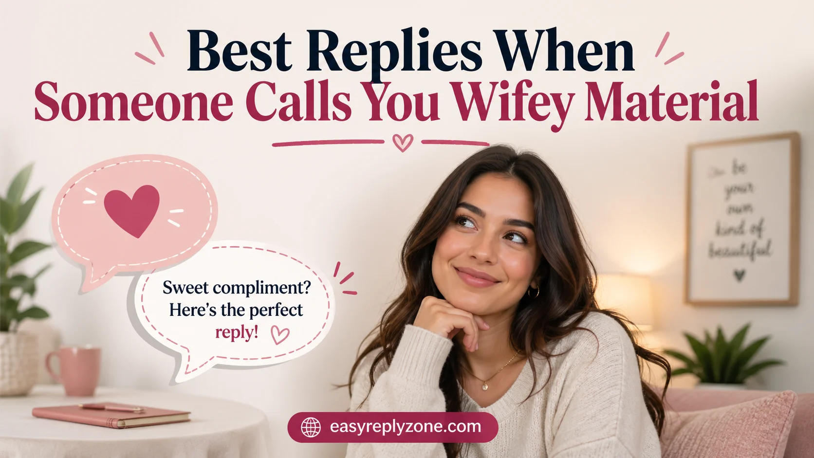 Best Replies When Someone Calls You Wifey Material