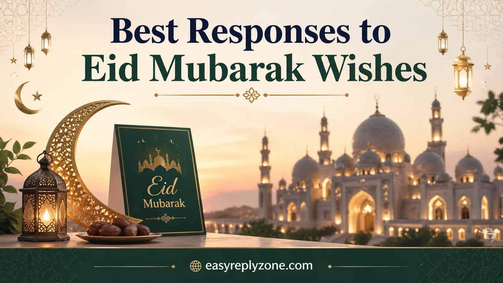 Best Responses to Eid Mubarak Wishes