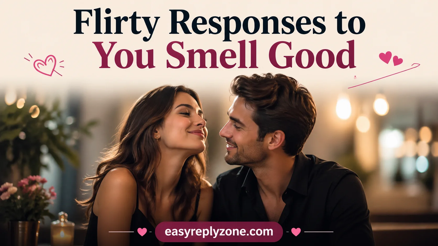 Flirty Responses to You Smell Good