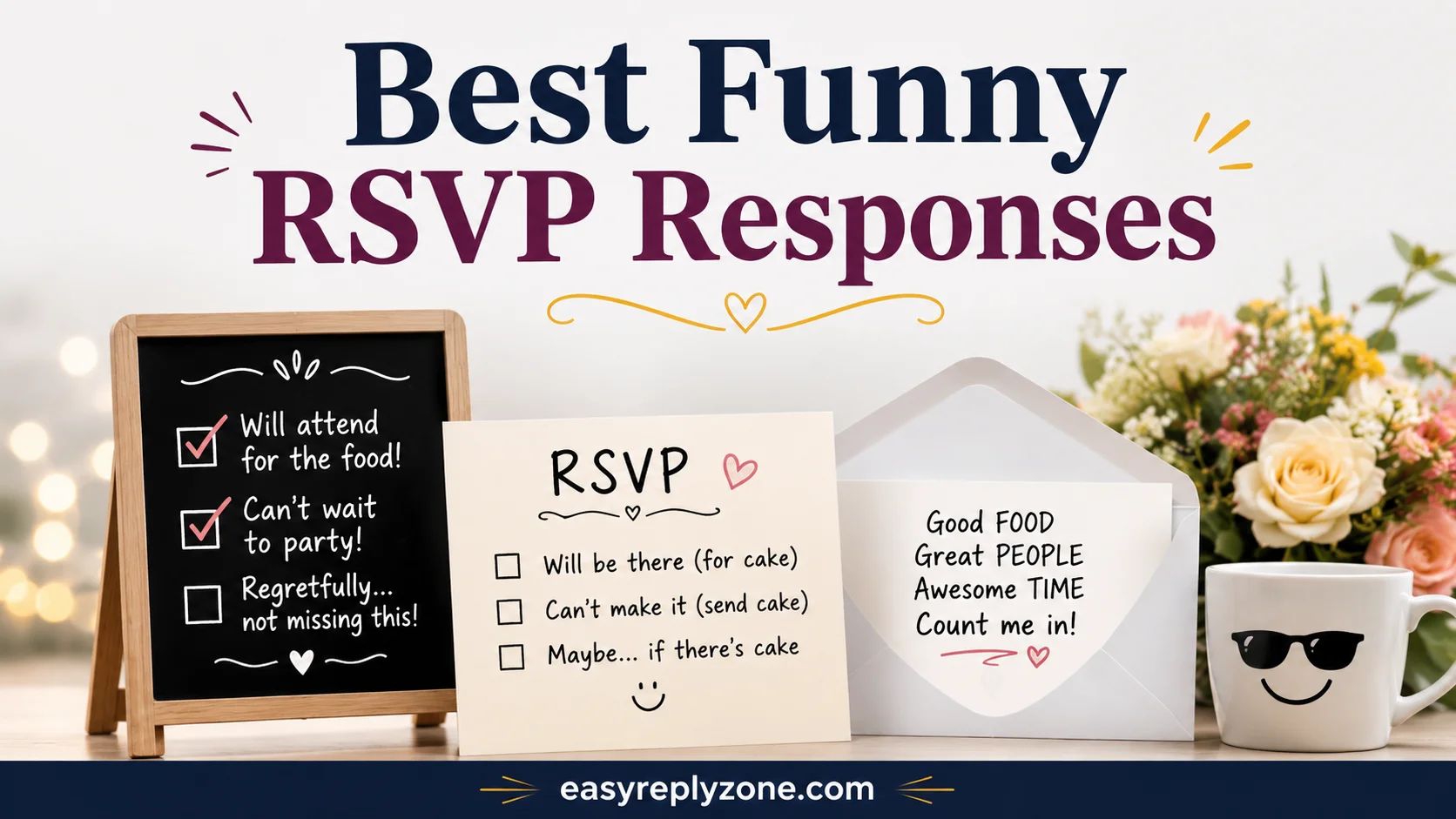 Best Funny RSVP Responses