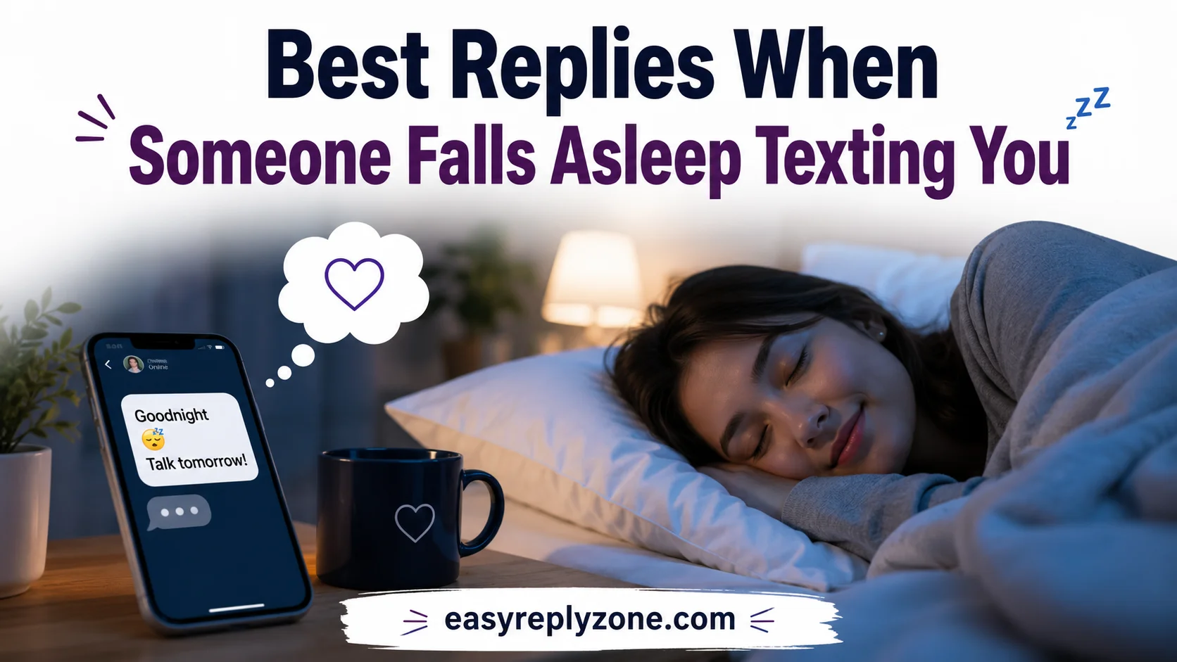 Best Replies When Someone Falls Asleep Texting You