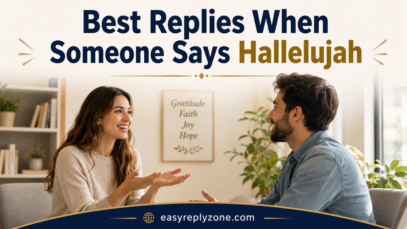 Best Replies When Someone Says Hallelujah