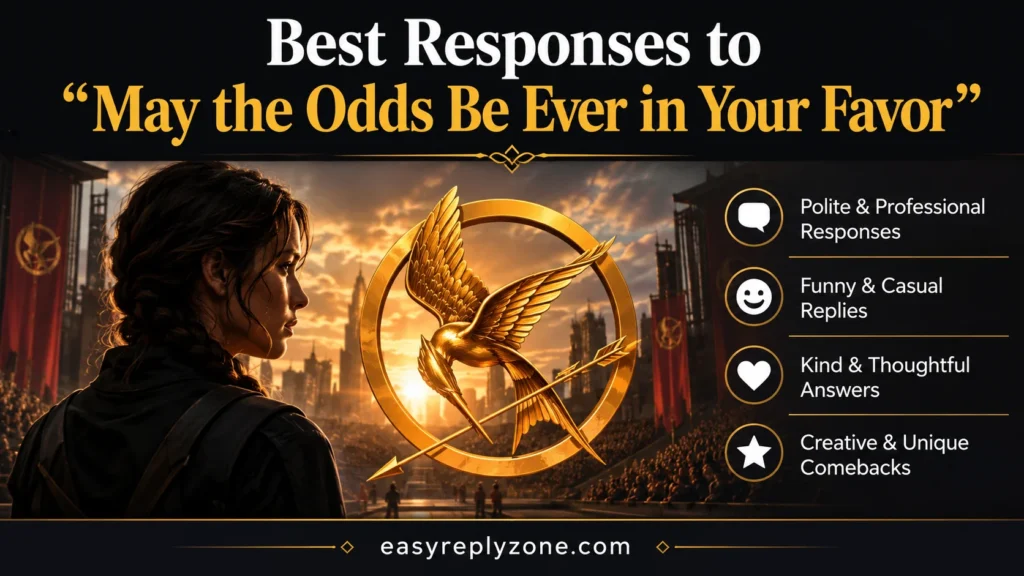 Best Responses to “May the Odds Be Ever in Your Favor”