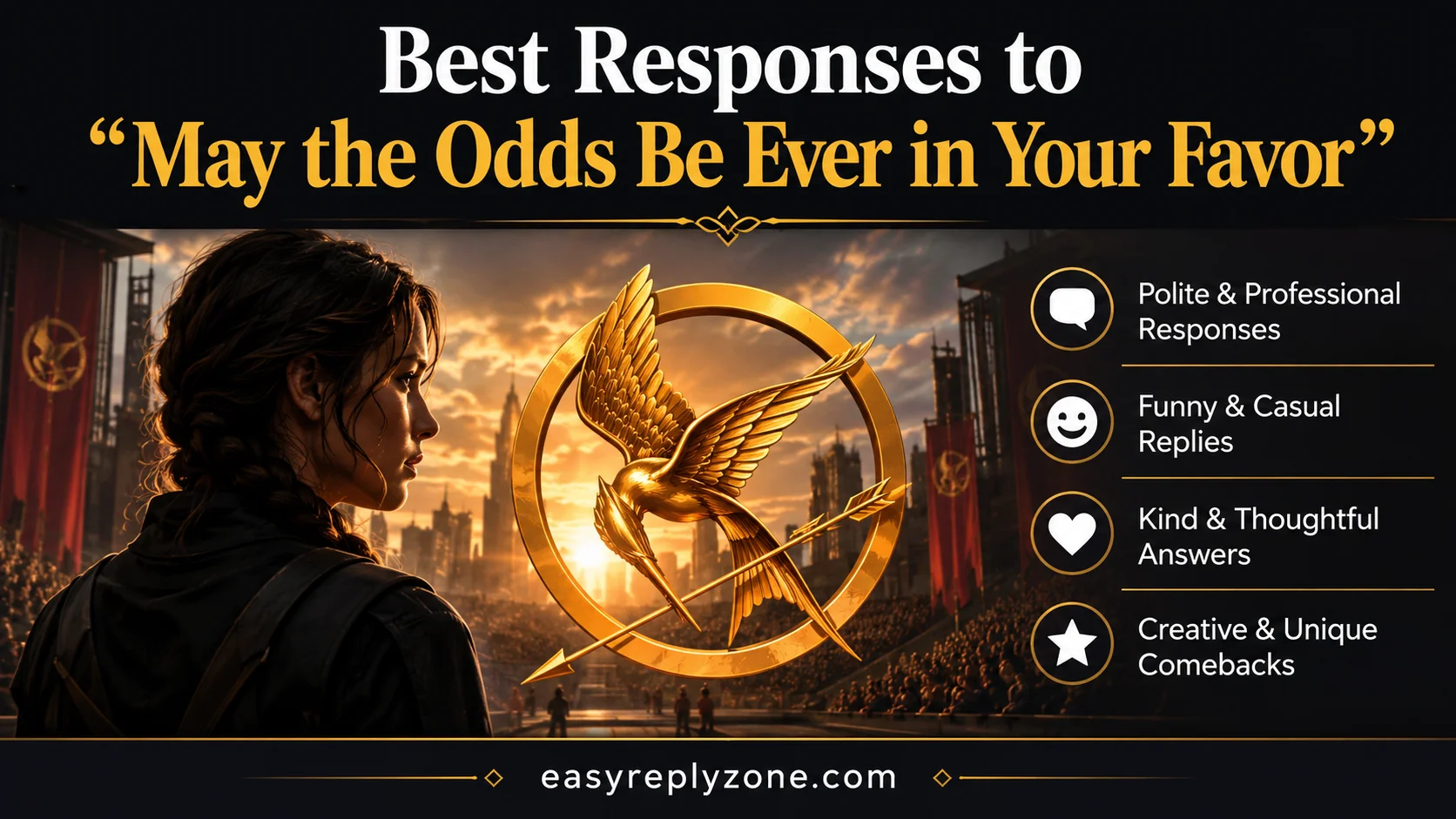 Best Responses to “May the Odds Be Ever in Your Favor”