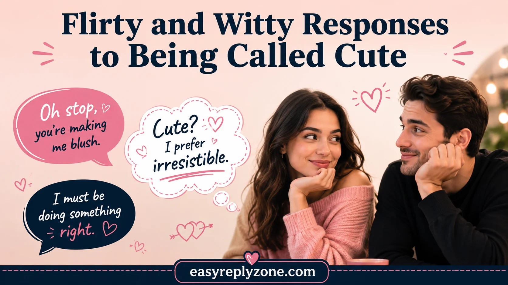 Flirty and Witty Responses to Being Called Cute