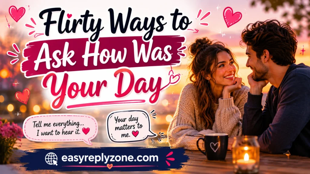 Flirty Ways to Ask How Was Your Day