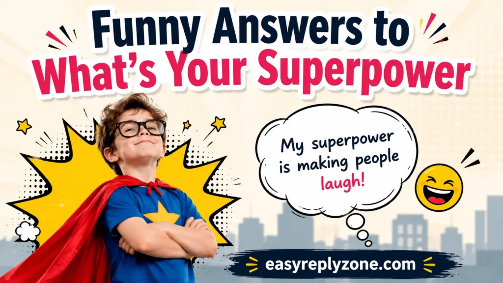 Funny Answers to What’s Your Superpower