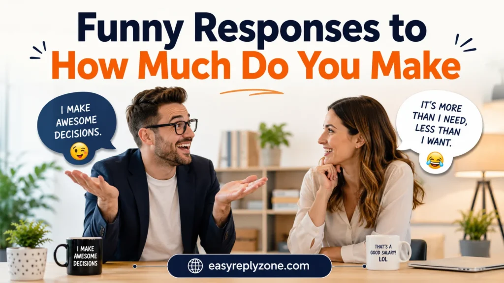 Funny Responses to How Much Do You Make