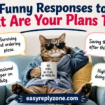 Funny Responses to What Are Your Plans Today