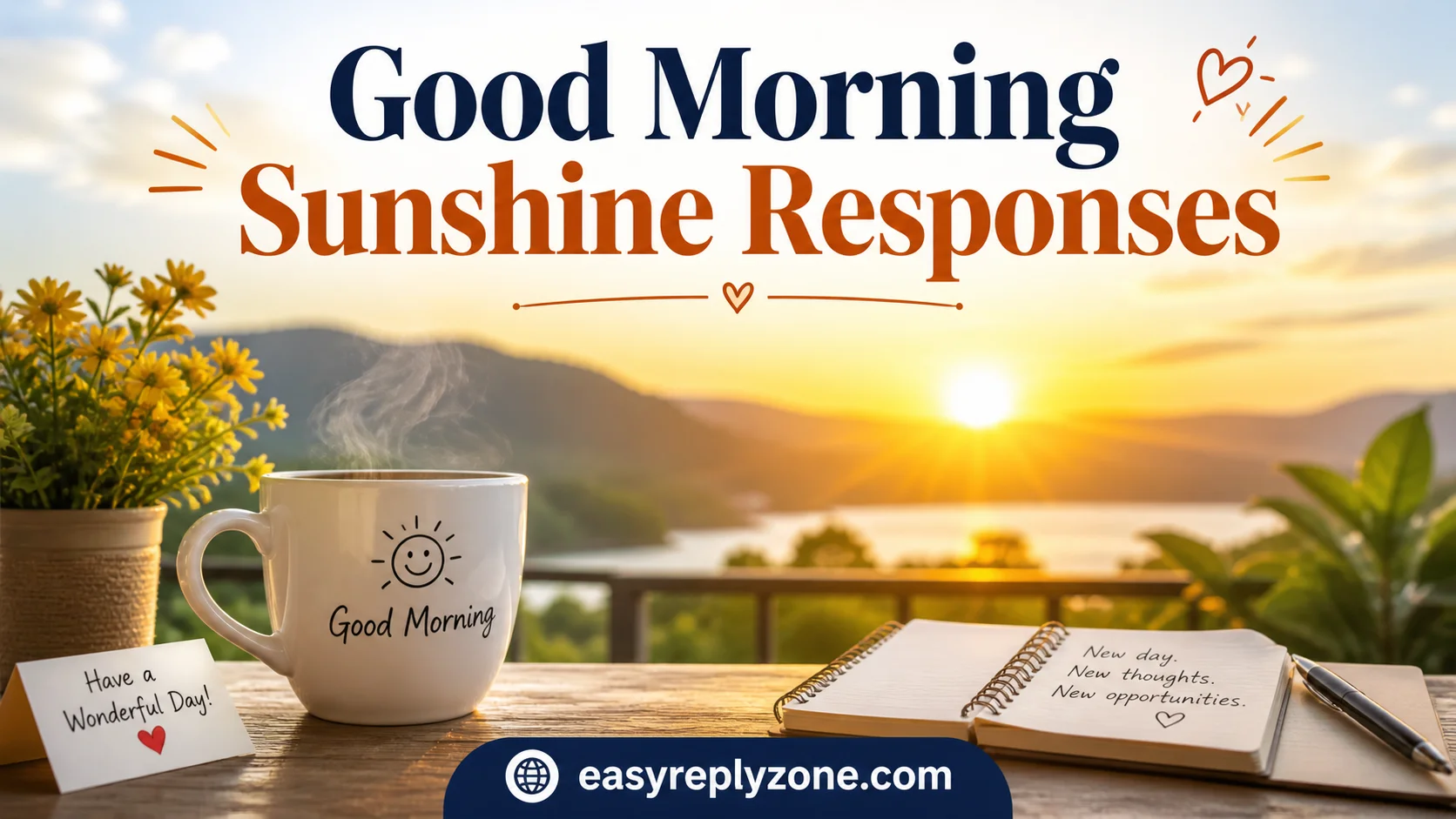 Good Morning Sunshine Responses