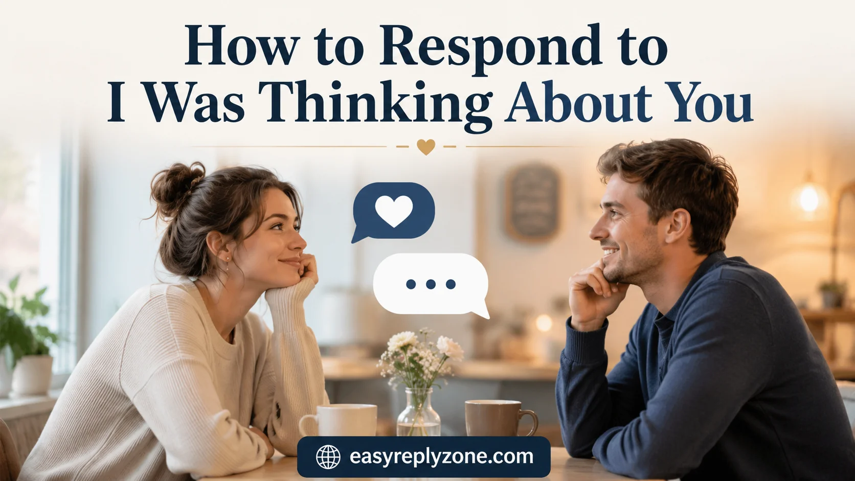 How to Respond to I Was Thinking About You