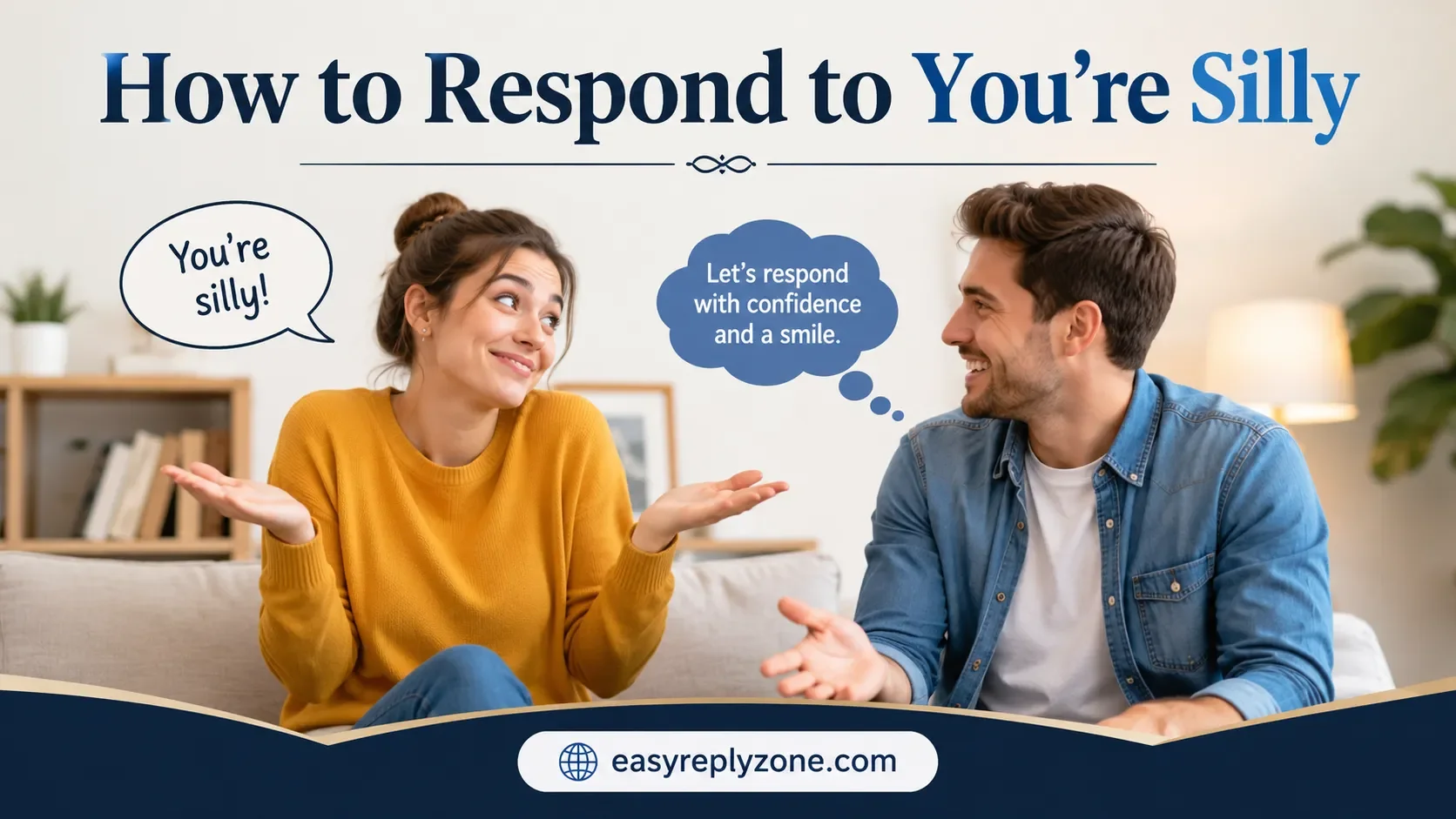 How to Respond to You’re Silly