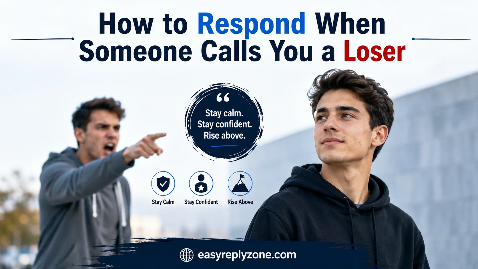 How to Respond When Someone Calls You a Loser