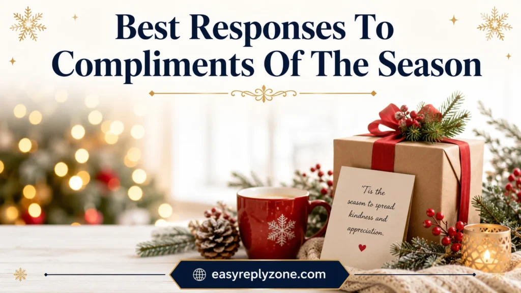 Best Responses To Compliments Of The Season