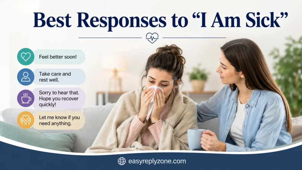 Best Responses to “I Am Sick”