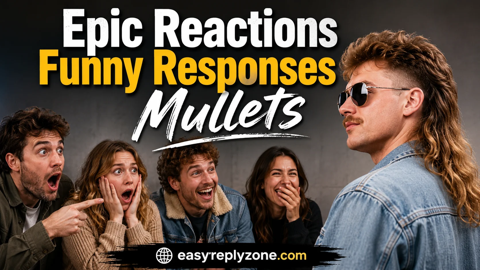 Epic Reactions Funny Responses Mullets