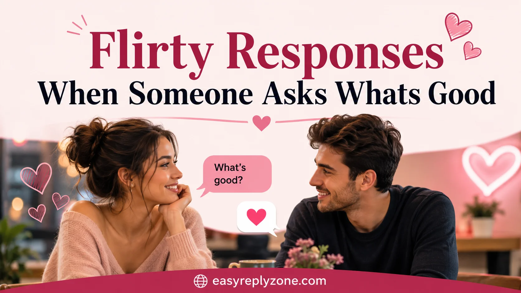 Flirty Responses When Someone Asks Whats Good