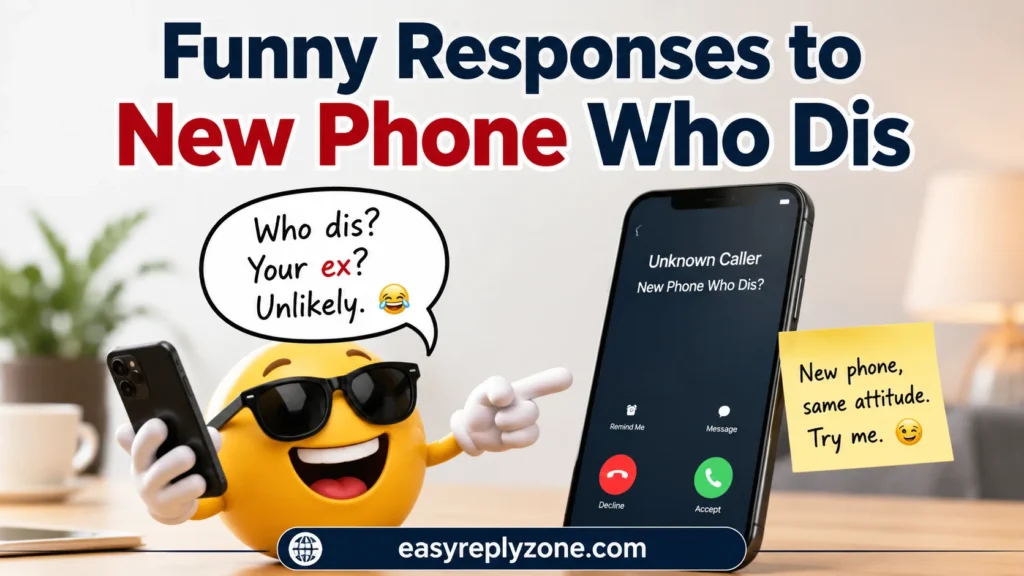 Funny Responses to New Phone Who Dis