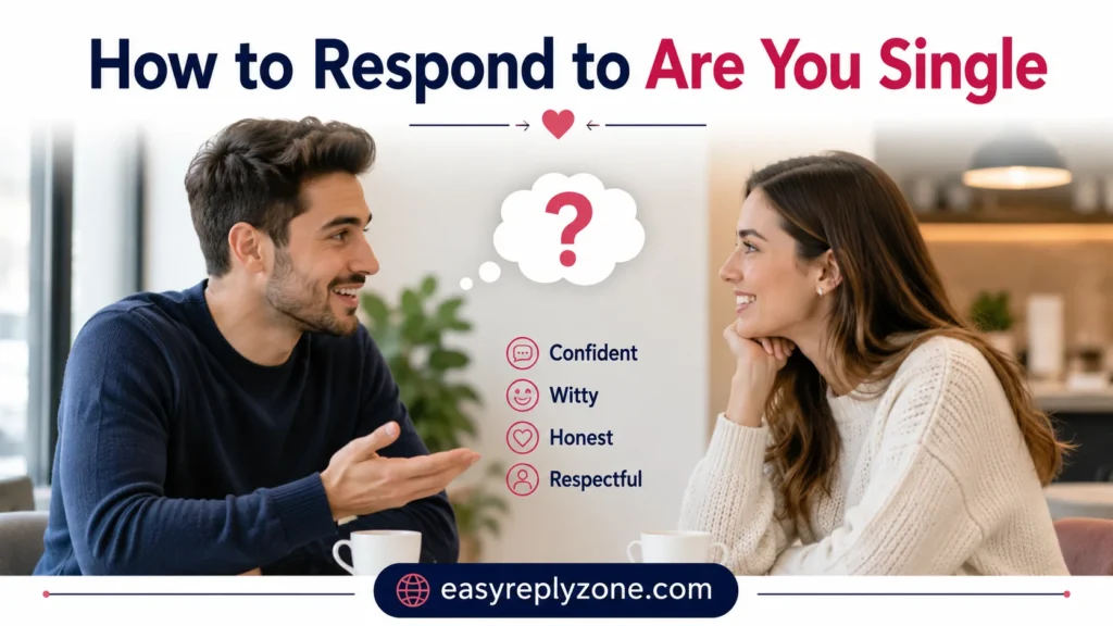 How to Respond to Are You Single