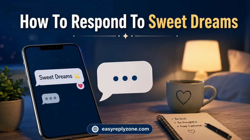 How To Respond To Sweet Dreams
