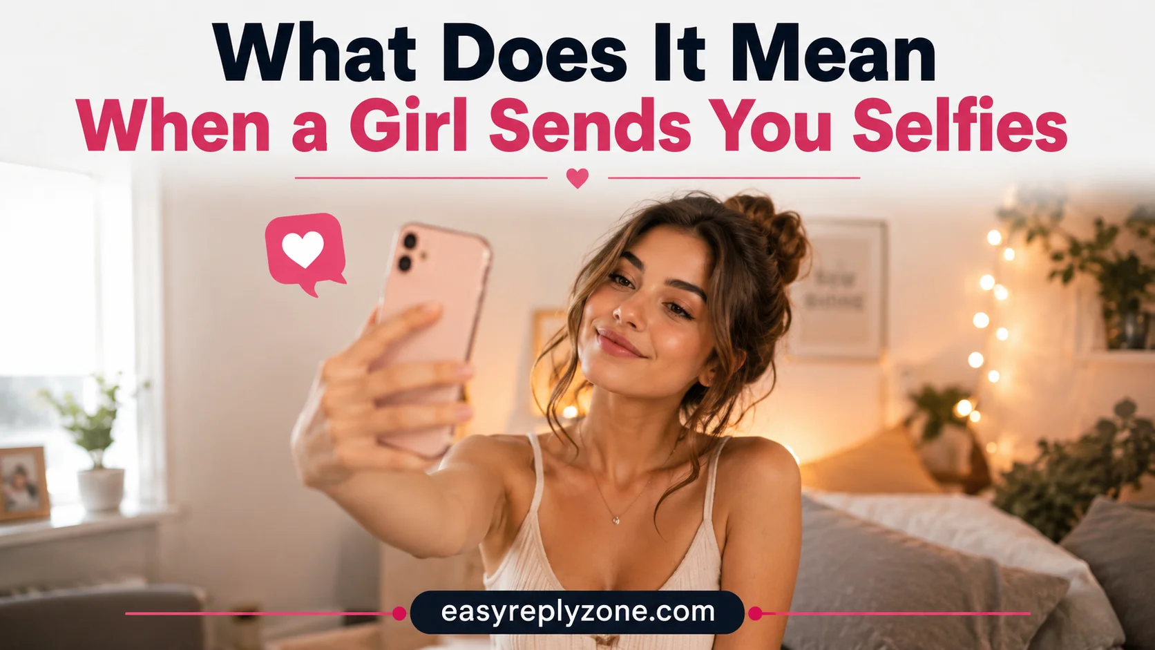 What Does It Mean When a Girl Sends You Selfies