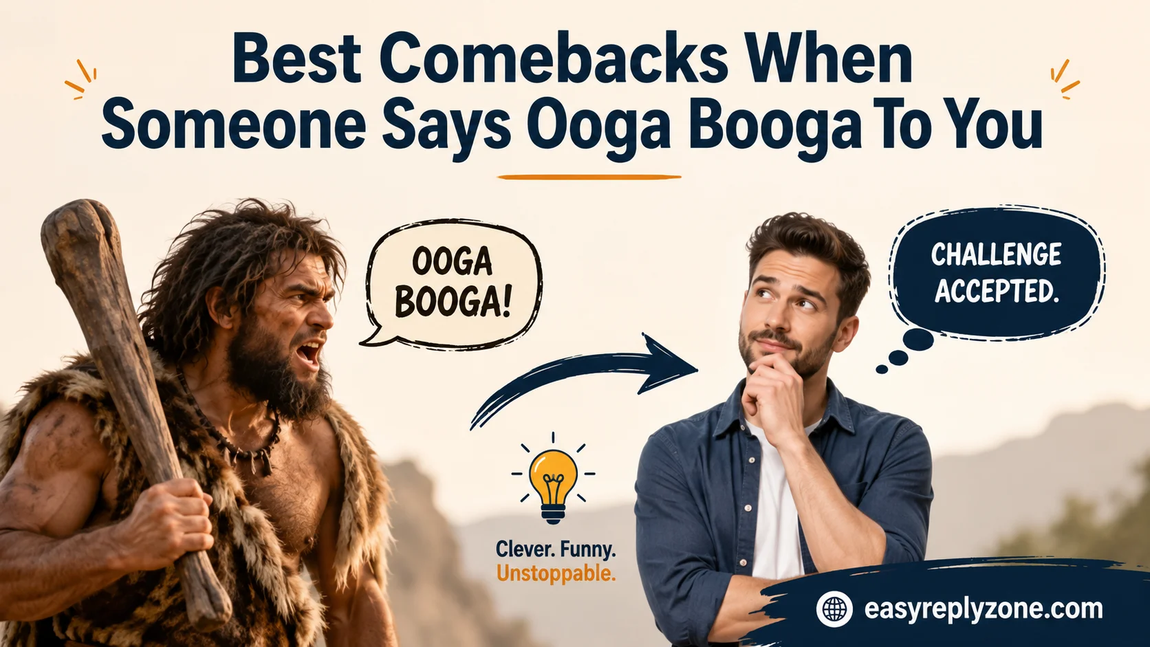 Best Comebacks When Someone Says Ooga Booga To You