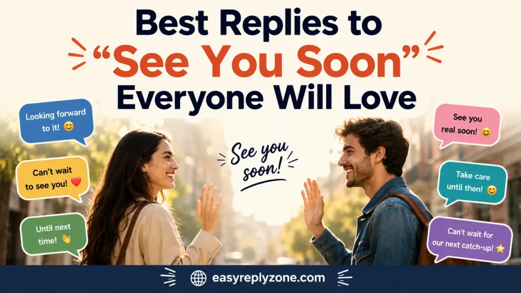 Best Replies to “See You Soon” Everyone Will Love