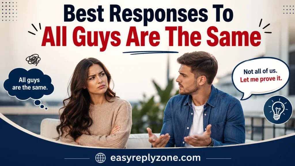 Best Responses To All Guys Are The Same