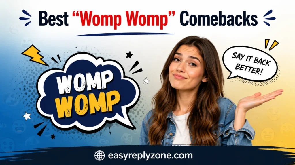 Best “Womp Womp” Comebacks