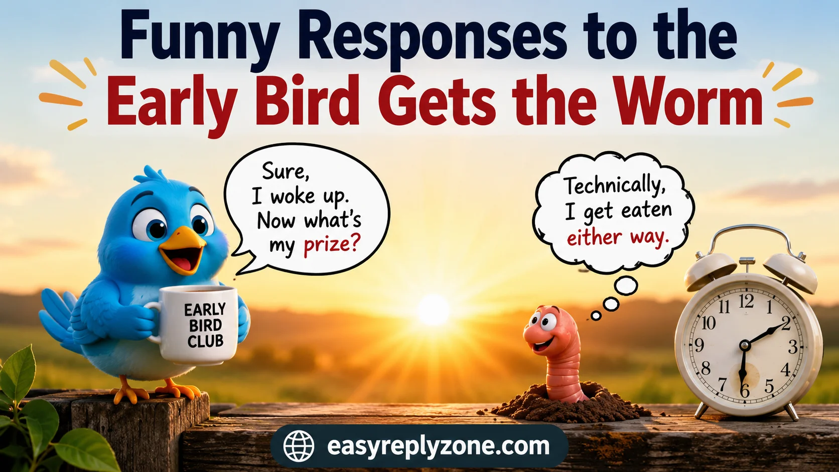 Funny Responses to the Early Bird Gets the Worm