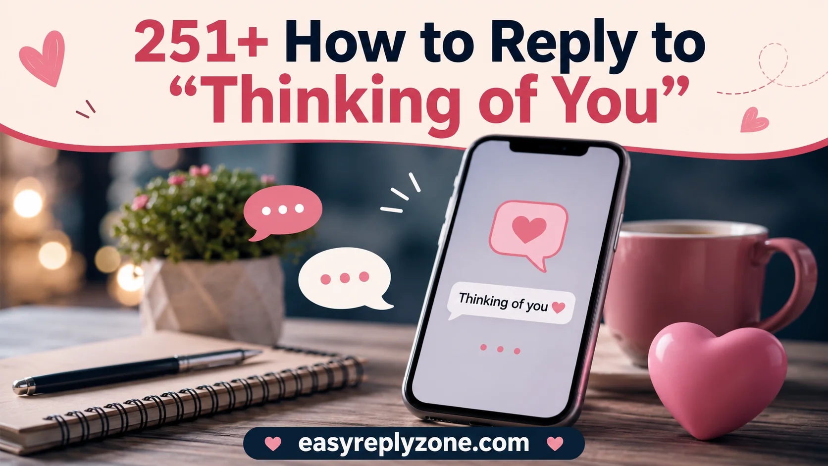 How to Reply to “Thinking of You”