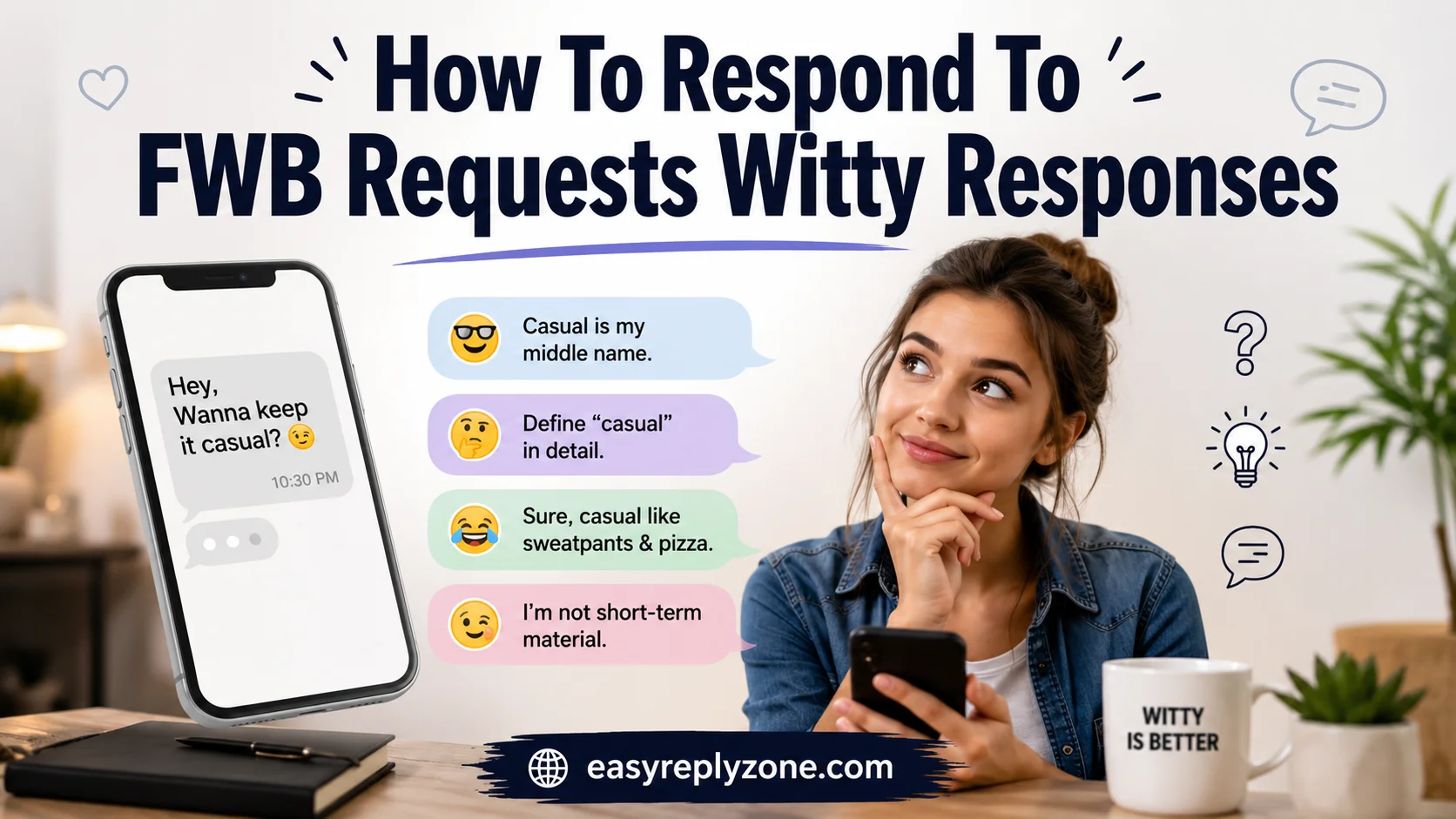 How To Respond To FWB Requests Witty Responses