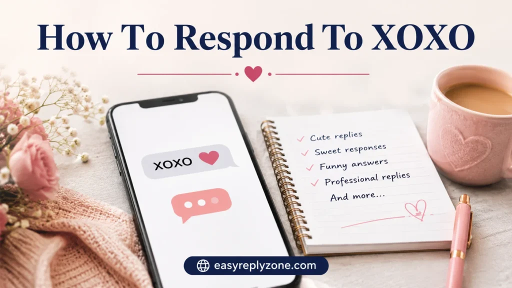 How To Respond To XOXO