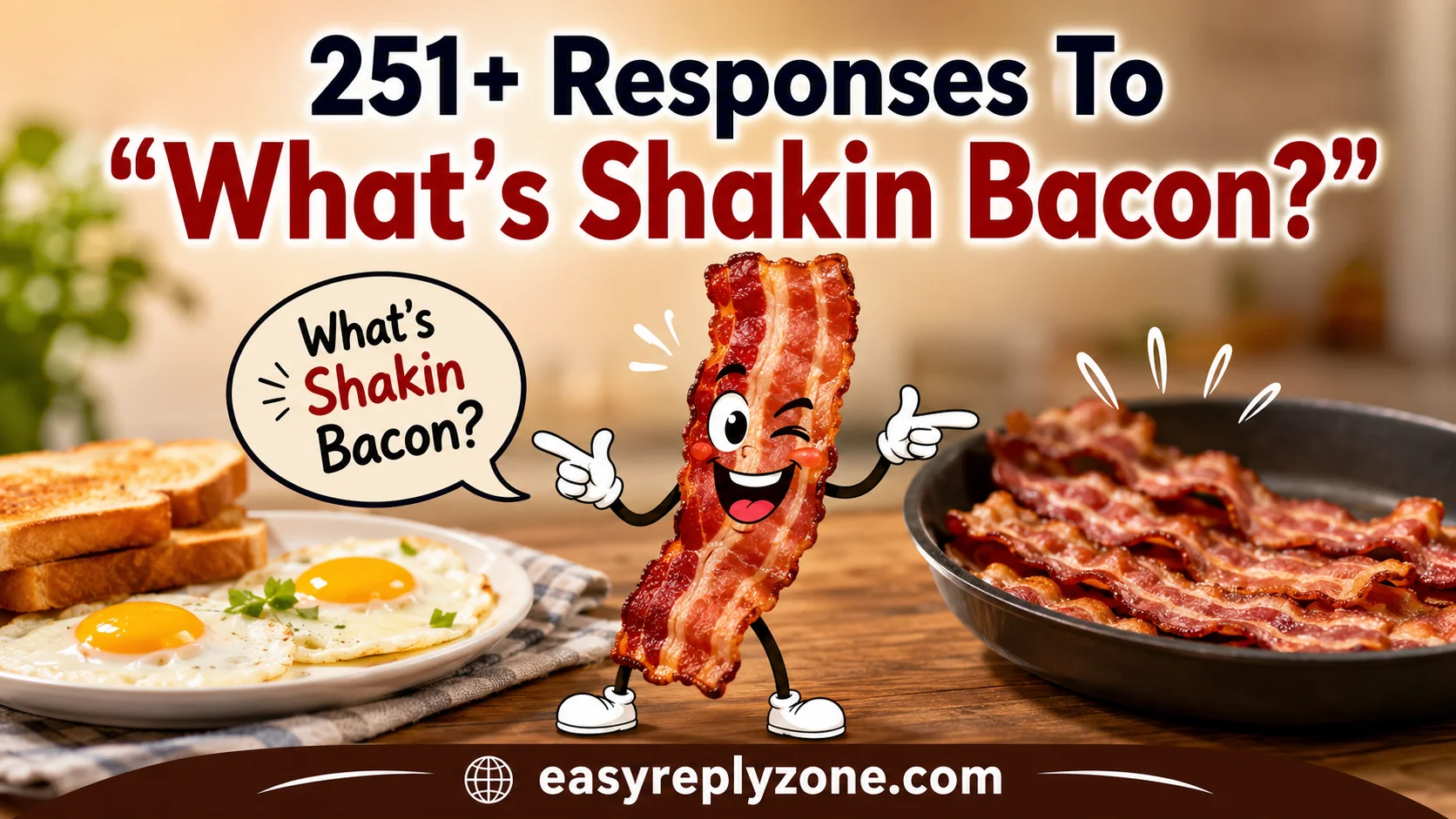 Responses To “What’s Shakin Bacon?”