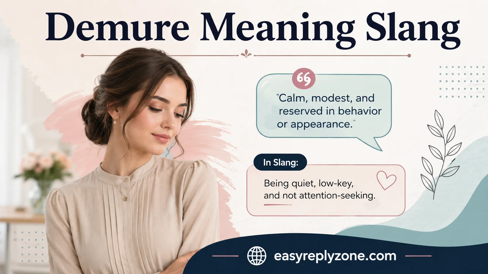 Demure Meaning Slang