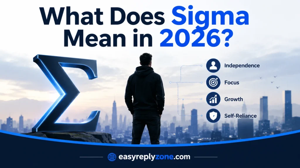 What Does Sigma Mean in 2026?